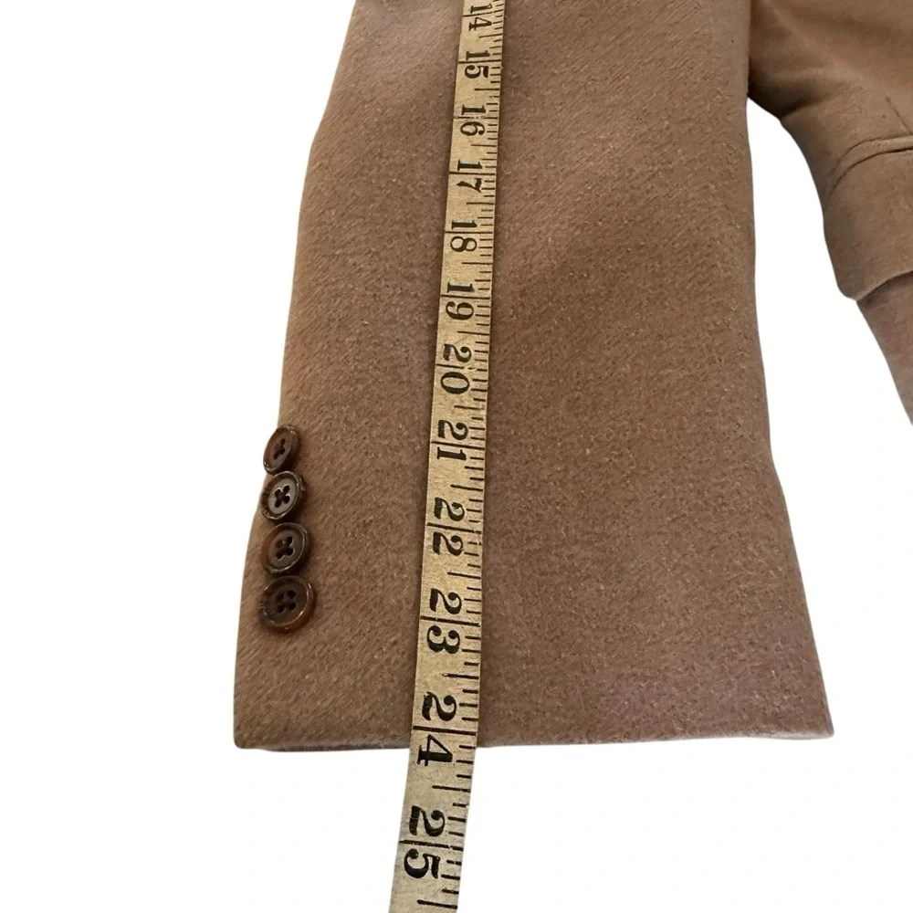 LAUREN RALPH LAURE WOOL SILK CASHMERE CLASSIC BLAZER SIZE 38